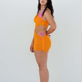 VESTIDO NUT-ORANGE