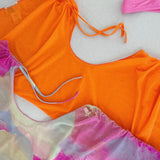 VESTIDO NUT-ORANGE