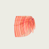 Pareo Salty rayas coral