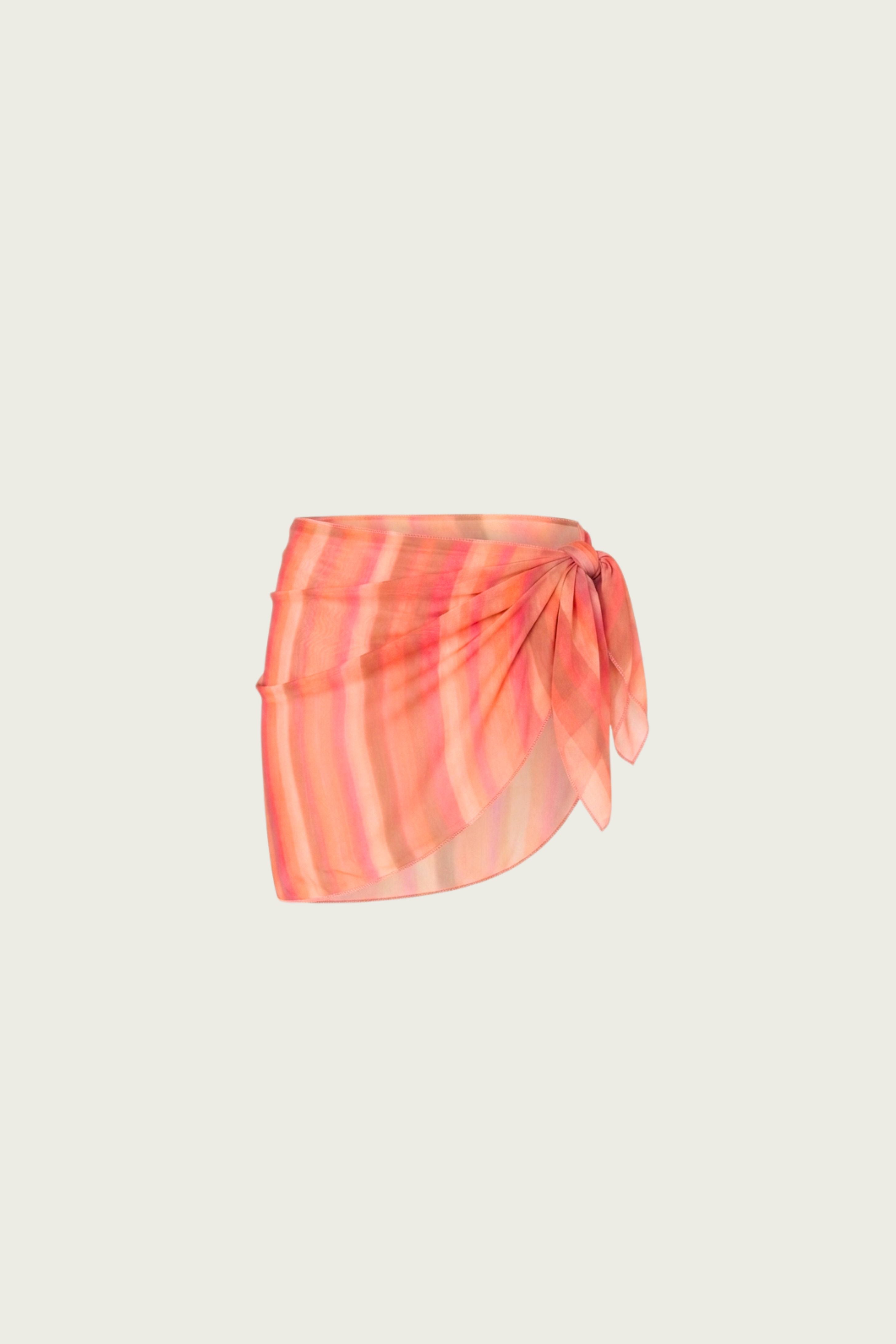 Pareo Salty rayas coral